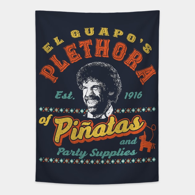 El Guapo's Plethora Of Piñatas Tapestry by Alema Art