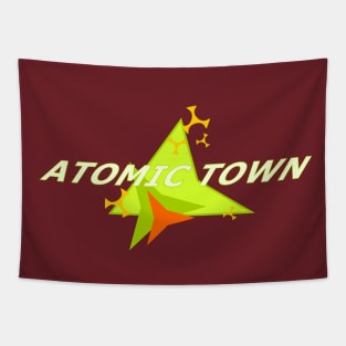 Atomic Town Tapestry