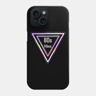 Totally Triangular 80s Vibes Phone Case