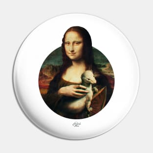 Mona Lisa with an Ermine Pin