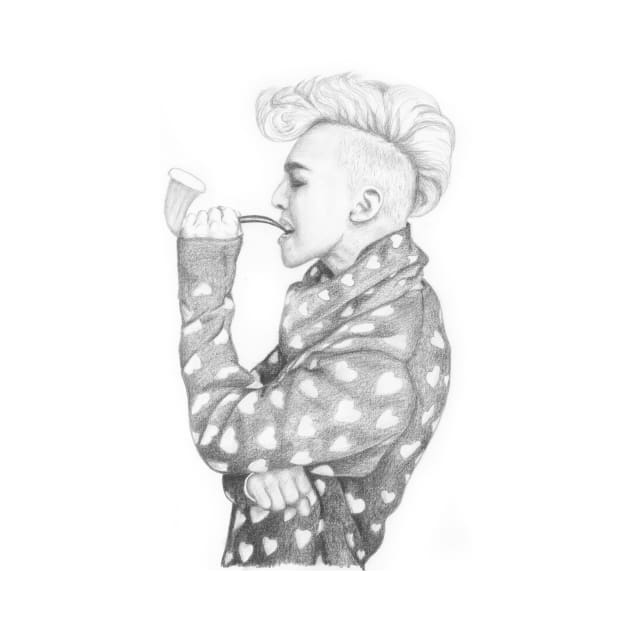 Sketchy Kwon Jiyong by TDD