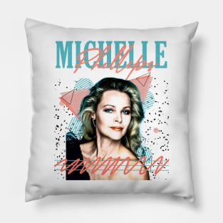 Michelle Phillips Fan Art Retro Design // Vintage Pillow