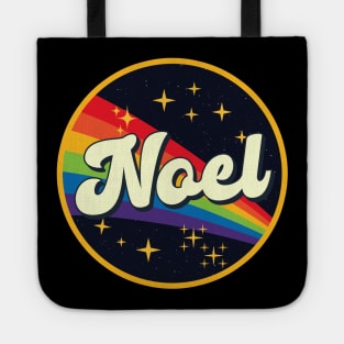 Noel // Rainbow In Space Vintage Style Tote