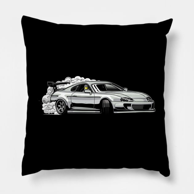 Toyota Supra JZA80 Pillow by JDMAPEX