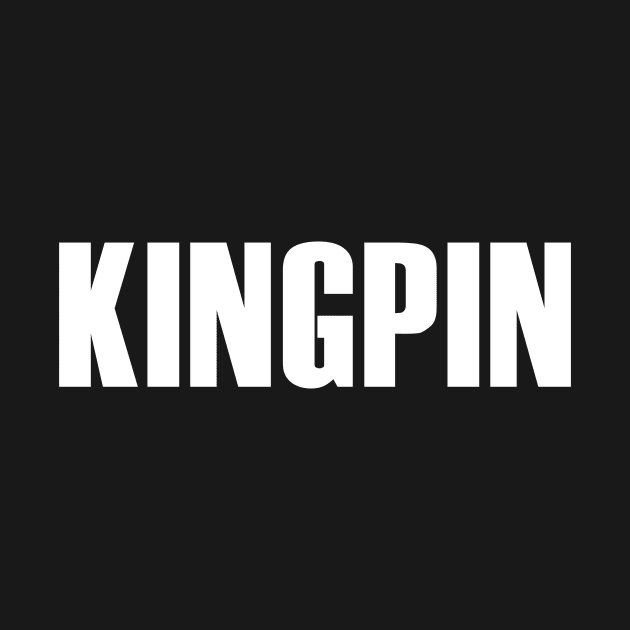 Kingpin Funny Bowling T-Shirt by Tessa McSorley