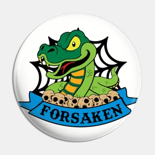 Forsaken Snake Tattoo Pin