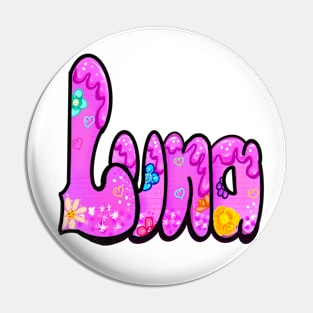 Luna - Name Luna Pin