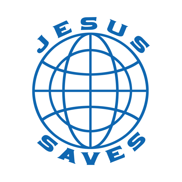 Jesus Saves (Globe) by net_ha_ha_ha