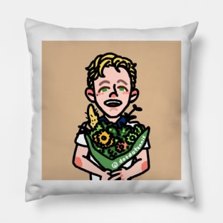 Shapo with flowers :3 Pillow