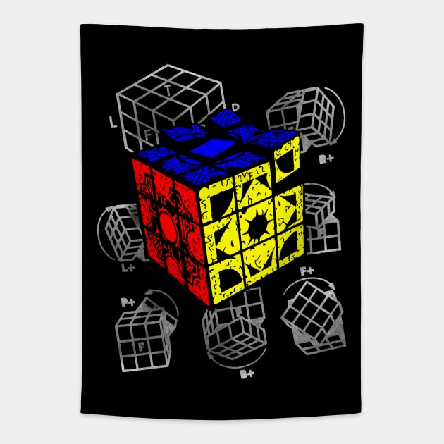 Rubik's Lament Configuration Tapestry by StudioPM71