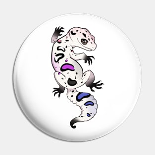 Genderfluid Pride Leopard Gecko Pin