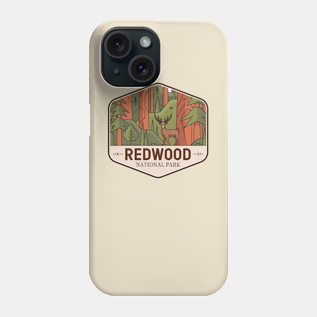Redwood National Park Phone Case by Mark Studio