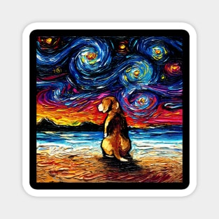 Beagle Night 2 Magnet