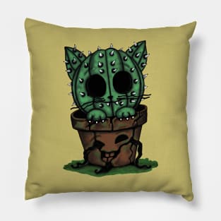 Cactus cat Pillow