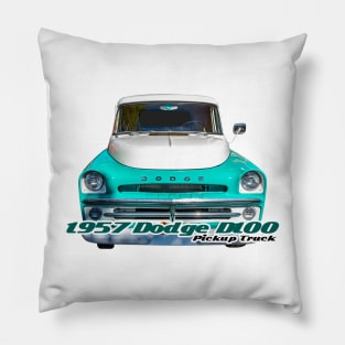 1957 Dodge D100 Pickup Truck Pillow