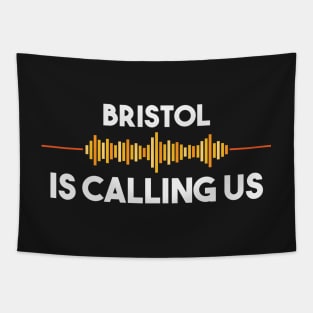 Bristol is Calling City Trip Gift Tapestry