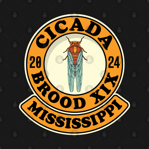 Cicada Brood XIX Mississippi by Huhnerdieb Apparel