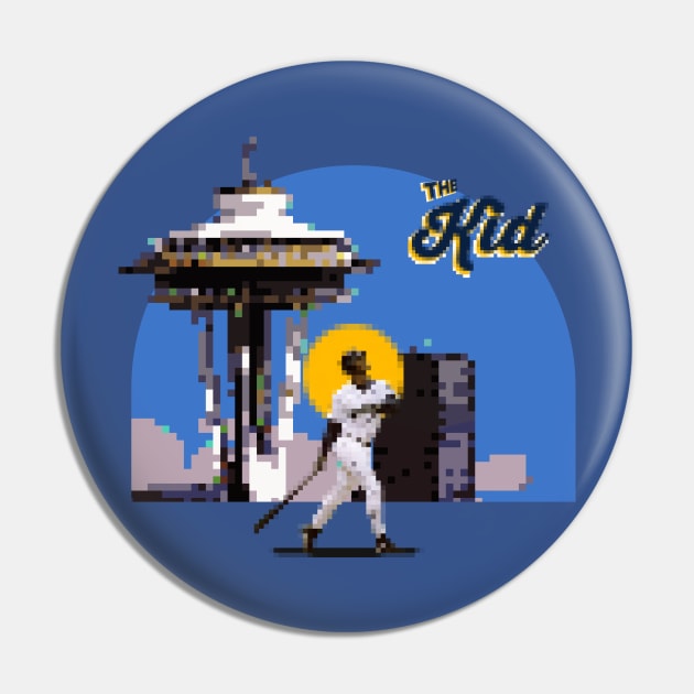 Ken Griffey Jr • The 16-Bit Kid Pin by When We Were Kids