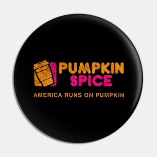 American Runs on Pumpkin Pin