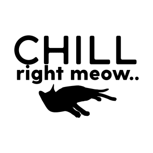 Chill Right Meow T-Shirt