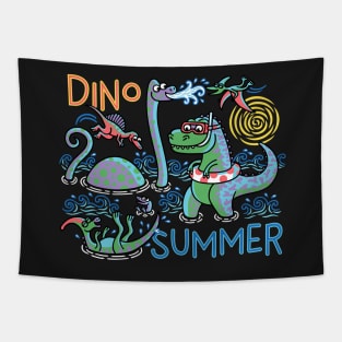 Dino summer Tapestry