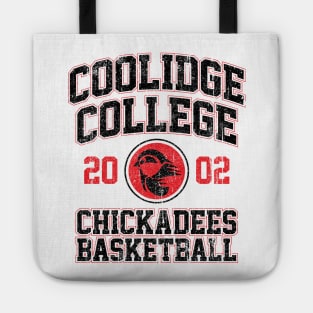 Coolidge College Chickadees Basketball - Van Wilder (Variant) Tote