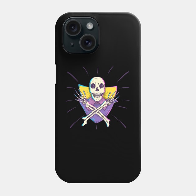 Skally Dracula Phone Case by skally