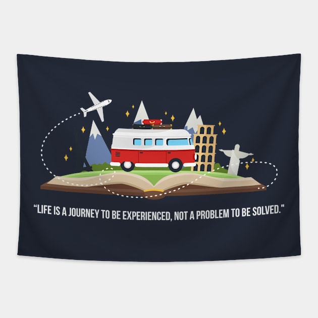 adventure design Tapestry by Ru Studio