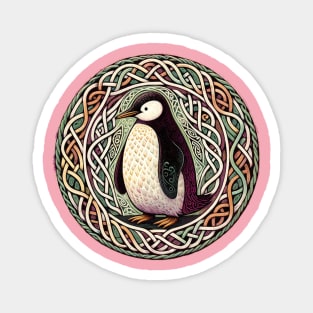 Celtic Penguin Magnet