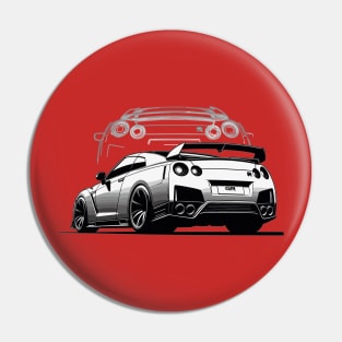 Nissan gtr Pin