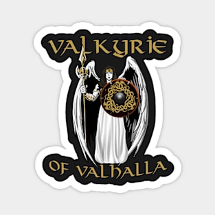 Viking Legends: Valkyrie of Valhalla in Norse Mythology Magnet