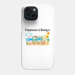 Happiness Is Being A Gran Summer Beach Happy Mother's Day Phone Case