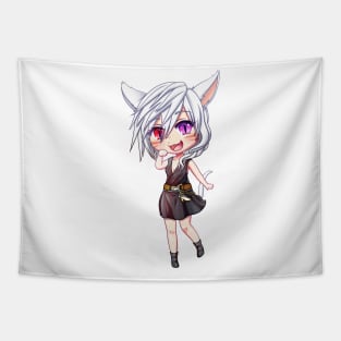 Astra Calytrix from FFXIV Chibi design Tapestry