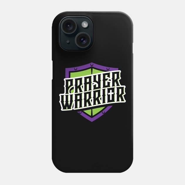 Prayer Warrior Phone Case by societee28