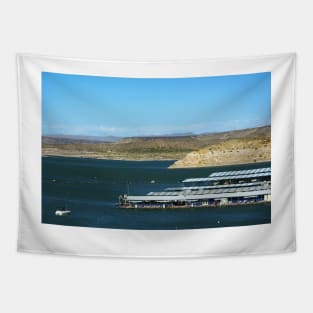 Beat the Heat - Elephant Butte Lake, New Mexico USA Tapestry