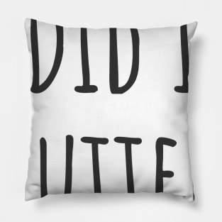 Stutter Pillow