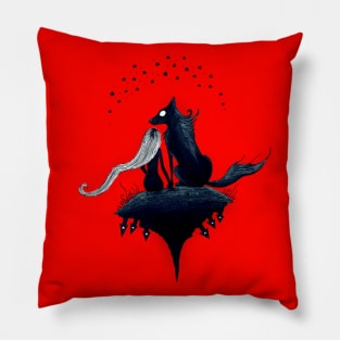 Red Nights Pillow