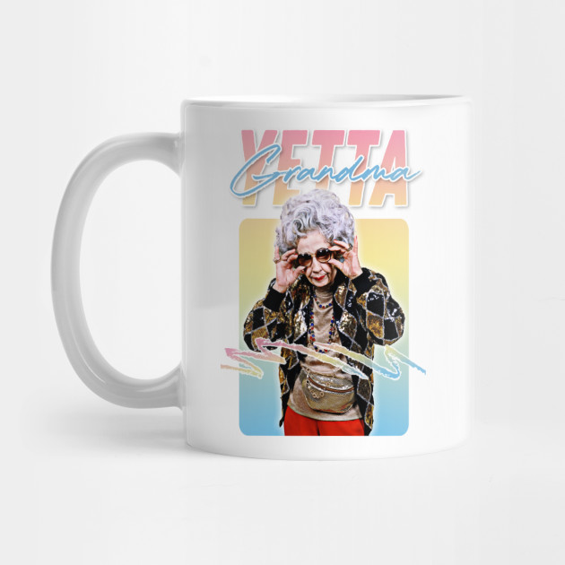 Grandma Yetta Mug the Nanny, 90s Series, 90s, 2000s, Y2k, Funky