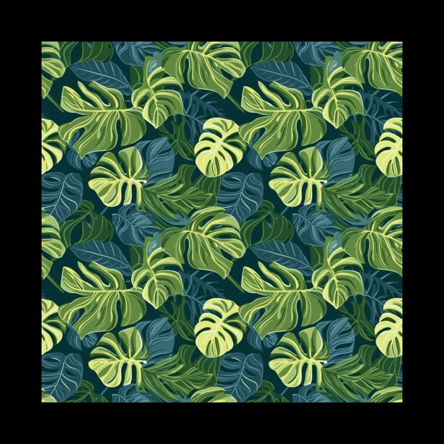 Tropical Minimalism: Monstera Leaf Elegance by star trek fanart and more