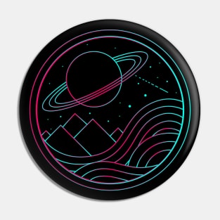 Geometric Landscape Space Pin