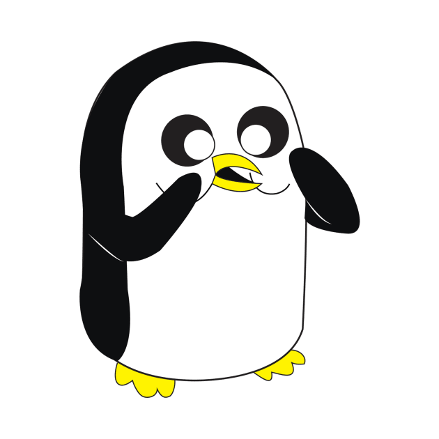 Penguin cartoon by dddesign