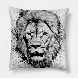 Lion Animal Wildlife Jungle Nature Adventure Hunt Graphic Pillow