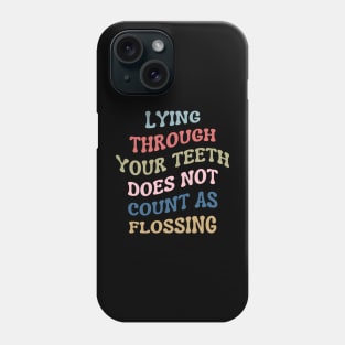 Funny Flossing Dental Hygiene Dental Assistant Dentist Oral Phone Case