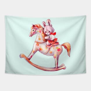 Cute little bunny rabbit Tapestry