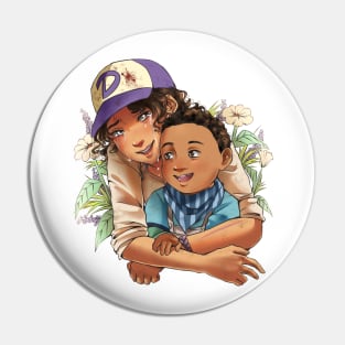 Clementine and AJ Pin