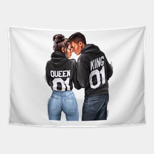 My Queen My King Tapestry