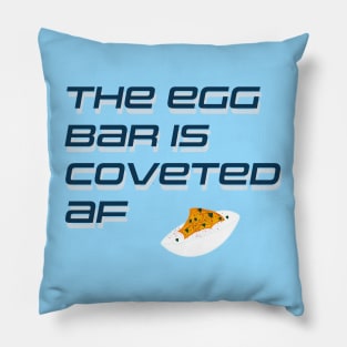 The Egg Bar is Coveted Pillow