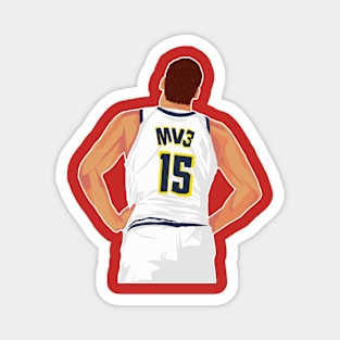 nikola jokic mvp - mv3 Magnet