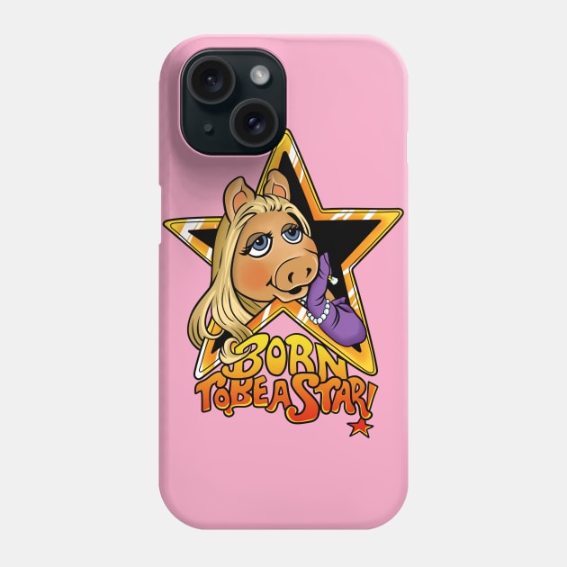 Miss piggy Phone Case by OniSide