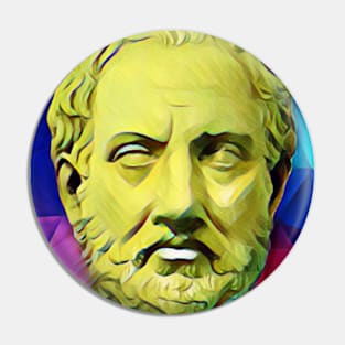 Thucydides Colourful Portrait | Thucydides Artwork 7 Pin